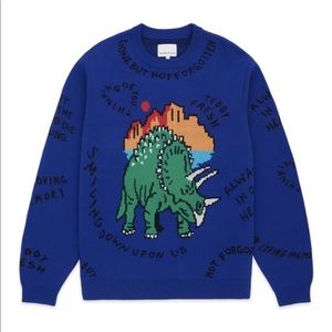 Teddy Fresh Gone But Not Forgotten blue sweater
